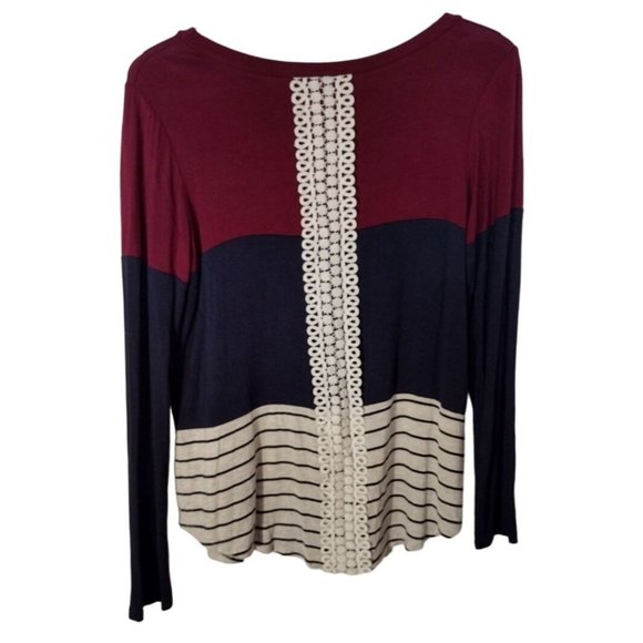 Women's Small Flamingo Urban Super Soft Shirt with Embroidery Lace up the Back - Picture 3 of 6